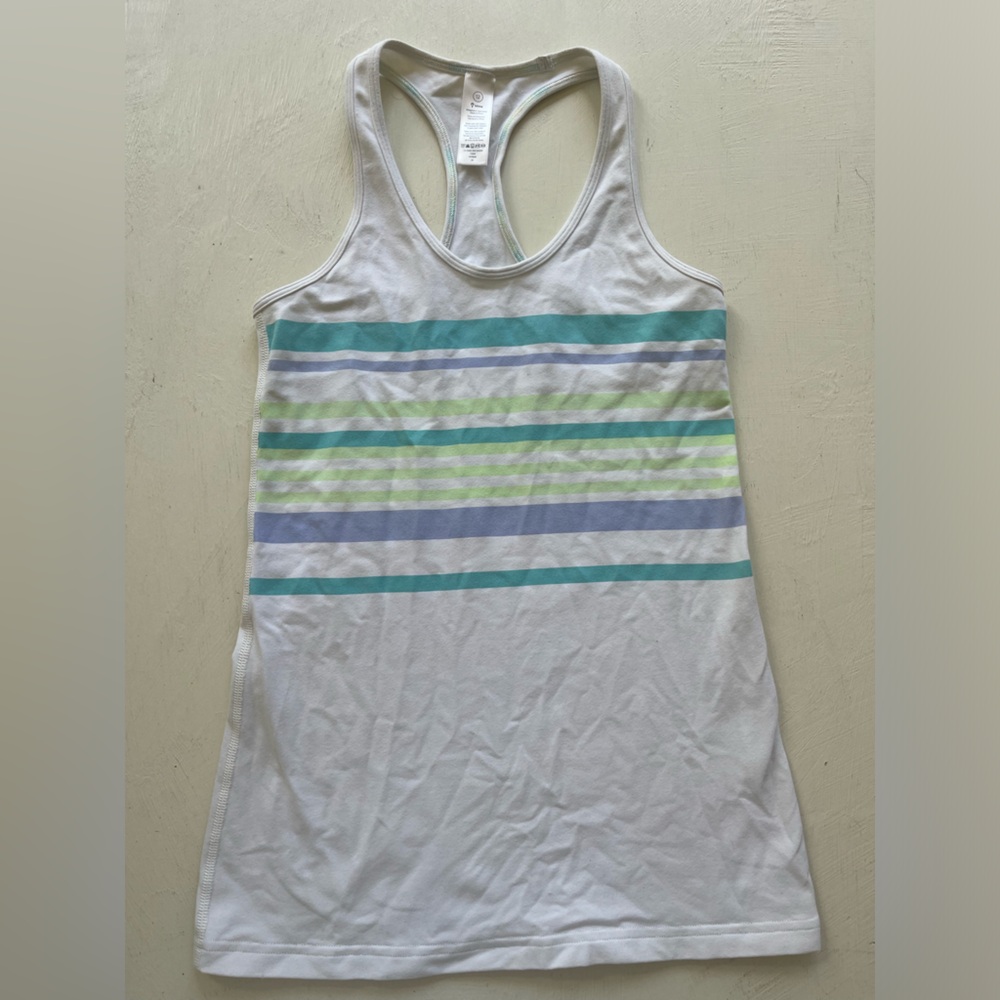 IVIVVA BY LULULEMON racerback tank top girls size 12